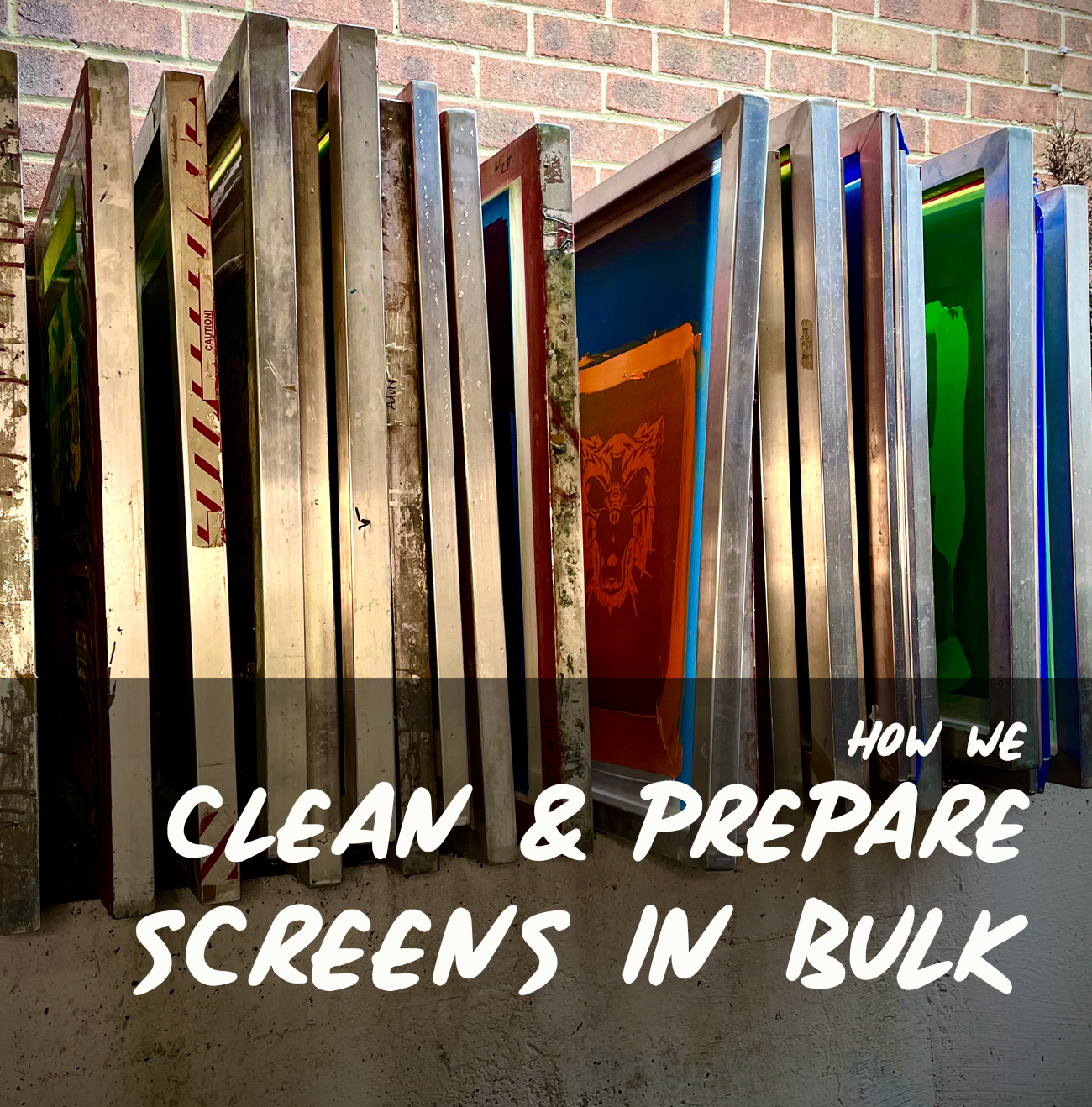 how-to-clean-emulsion-off-screens-screen-printing-squeegee-ink